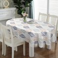 thumbnail image 5 of Oval Tablecloth 52 x 70 Inch, Vintage Abstract Leaf Tablecloth for Oval Table, Fabric Wrinkle Free Washable Waterproof Modern Tablecloth Oval Table Cloth for Dining Room Table, 5 of 5