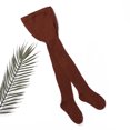 thumbnail image 3 of Faithtur Girls Knit Tights Thread Crochet Pantyhose Warm Ribbed Stockings, 3 of 8