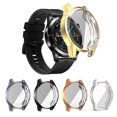 thumbnail image 3 of HEVIRGO 1PC Watch Screen Protector Anti-Drop Scratch Resistant Smartwatch Cases TPU Electroplating Protective Cover Transparent Screen Protector Compatible with Huawei Watch GT2 42mm/46mm, 3 of 10