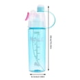 thumbnail image 2 of Glass&Bottle Must-Have Portable Mist Water Bottle for Outdoor Activities Multifunctional Sports Hydration Bottle with One-Click Mist Lightweight Hydration Solution for Hiking and Running, 2 of 3