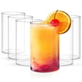 thumbnail image 1 of Vision Medium Drinking Glass Set Of 6 - 295ml Each, Clear | Borosilicate Glass Tumblers For Water, Cold Drinks, Juice - Microwave & Dishwasher Safe | Ideal For Dailyuse & Gifting, 1 of 5