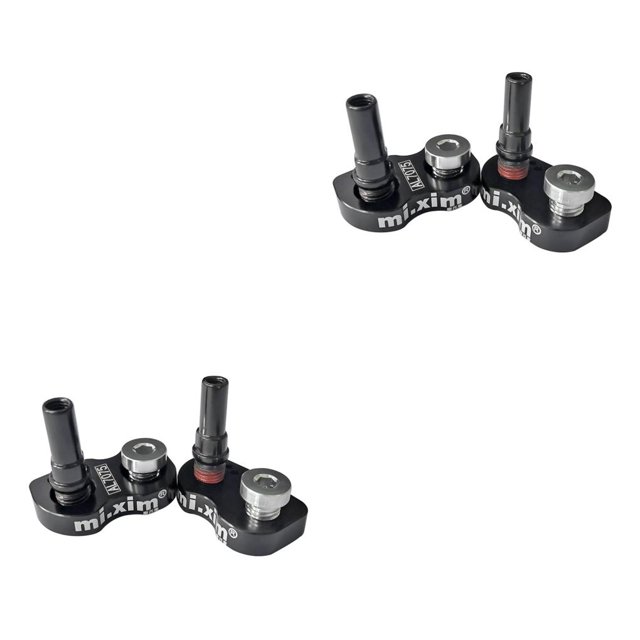 Thinsony Mi.Xim Vélos Rallonge de Frein V Adaptateur de Remplacement Accessoire Noir 2ensemble
