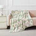 thumbnail image 1 of Holiday Time Plush Throw Blanket Stamps, 50 in x 60 in, 1 of 9