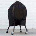 thumbnail image 5 of Dinheiro Fire Pit Cover Rond, Housse de Foyer en Tissu Oxford 210D, Housse de Foyer Extérieur pour Patio, Housse de Bol à Feu Imperméable, Noir, 2 Tailles, 5 of 5