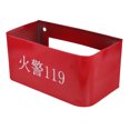 thumbnail image 1 of Heavy Duty Fire Extinguisher Wall Mount Bracket With Iron Holder For Office Hanging Double Extinguisher Storage Base Organizer, 1 of 8