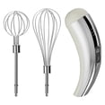 thumbnail image 2 of Wireless Electric Egg Beater - Rechargeable Hand Mixer with 5 Speed Settings, LCD Display - Cordless Milk Frother, Whisk for Baking, Cake, 2 of 4