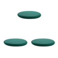 thumbnail image 3 of Transemion Coussin de Chaise Détachable Doux et Confortable Coussin Rond pour Confort Coussin de Chaise Rond en Polyester Coussin de Siège Noir Vert 40X40cm 3Ensemble, 3 of 6