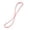 Pink, variant on Versatile Silicone Resistance Band Set for Home Fitness with Handles – 15 lb Elastic Stretch Band for Indoor Workouts and Muscle Toning
