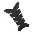 thumbnail image 4 of Motorcycle Sticker, 3D Gel Oil Gas  Pad Fish Bone Protector Decal Sticker for Motorcycle Off - Road Street Car, 4 of 8