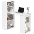 thumbnail image 1 of HOMCOM Modern Computer Desk with 6-Tier Storage Shelves for Home Office, 1 of 10