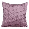 thumbnail image 1 of 22x22 inch (55x55 cm) Throw Pillow Cover, Lavender Pillow Cover, Textured Knotted Pintucks Solid Color Throw Pillow Cover, Taffeta Throw Pillow Cover, Solid, Modern - Lavender Texture, 1 of 3