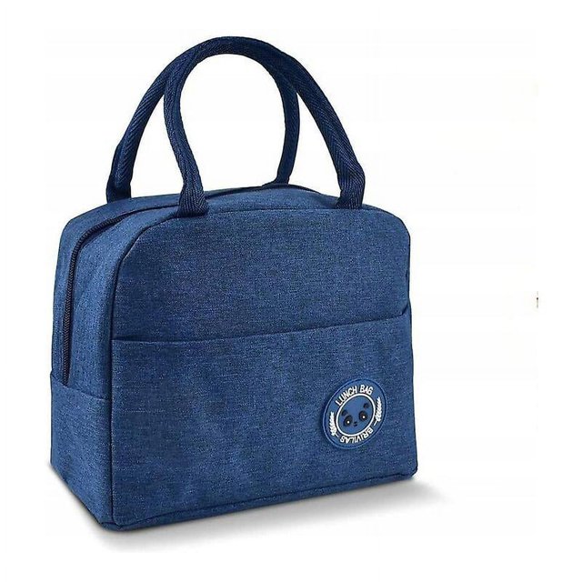 Sac à Lunch, Sac à Lunch Isolé Sac Fourre-Tout Réutilisable Boîte à Lunch, Convient aux Garçons, aux Filles et aux Enfants, Équipé d'Un Sac de Rangement pour Couverts, Sac Isotherme, Idée