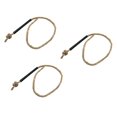 thumbnail image 1 of CHUANK 3 Pcs Survival Fire Kindling Wax Rope Starter Wax-infused Travel, 1 of 8