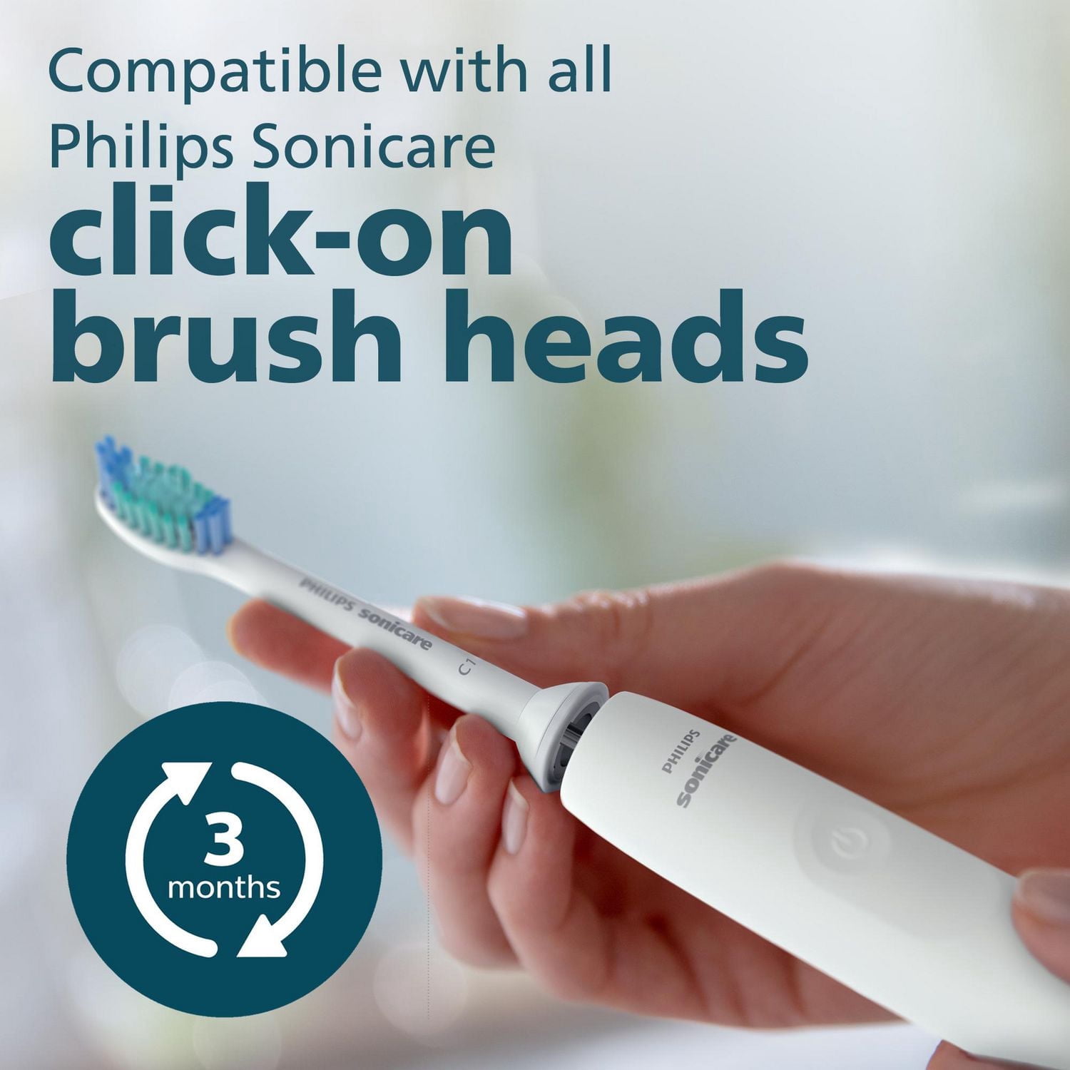 Philips Sonicare 3100 Power Toothbrush, Rechargeable Electric Toothbrush with Pressure Sensor, White HX3681