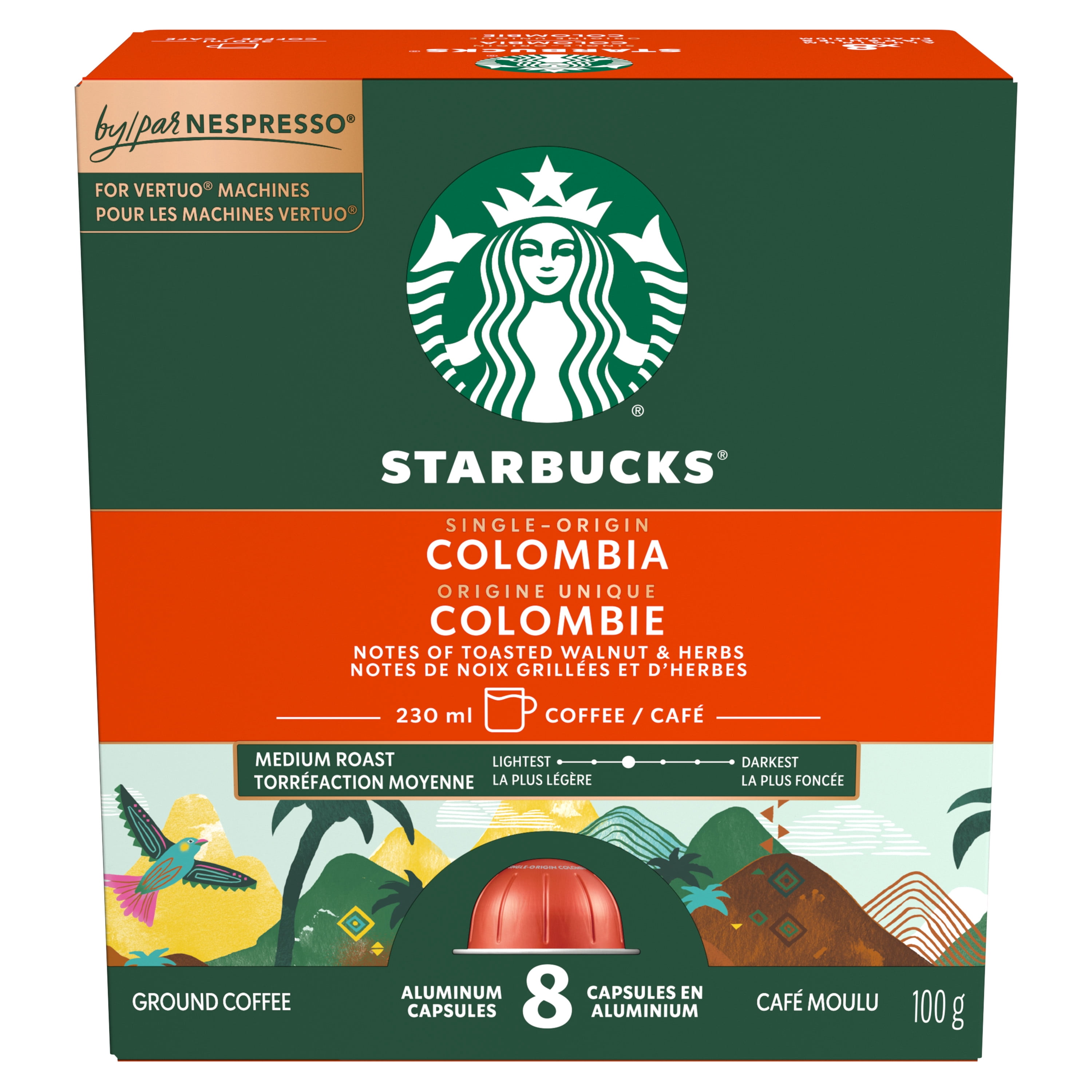 STARBUCKS Single Origin Coffee Colombia For Nespresso Vertuo