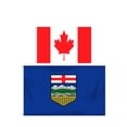 thumbnail image 1 of Canada Ensemble de Drapeaux du et de l'Alberta (Lot de 2) (3 par 5 Pieds), 1 of 1