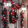 thumbnail image 4 of Lumières de Noël Rouges et Blanches 82 Pieds 200 LED Extérieur/intérieur, Fonction Minuterie et Mémoire & 8 Modes, Fil Vert Extensible, Guirlande Lumineuse Étanche pour Arbre de Noël Fête Jardin Cour (Rouge&Blanc) Rouge, 4 of 5