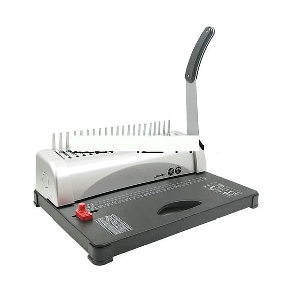 A4 Paper Binding Machine Puncher Binder 21 Holes Binding Machine 12 Sheets Punching Binding Office Home Tools