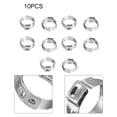 thumbnail image 4 of 10 Pcs PEX Stainless Steel Clamp Ring Crimp Fittings Single Ear Clamp Hose Clamps, 4 of 6