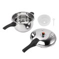 thumbnail image 2 of Pressure Cooking Pot, Explosion Proof Multifunctional Security Handle Pressure Pot Anti Blocking Cover  For Household, 2 of 8