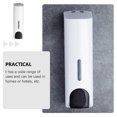thumbnail image 2 of 1pc Wall Mounted Hand Press Soap Dispenser for Home Hotel Lotion Container, 2 of 8