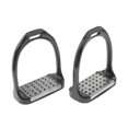 thumbnail image 3 of jinwen Stirrups Firm Horse Riding Colored Paint with Anti-Slip Pad for Adult Black, 3 of 6