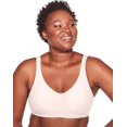 thumbnail image 1 of Bali Womens Comfort Revolution Smart Size Wirefree Bra, S, Light Buff Aztec, 1 of 1