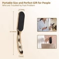 thumbnail image 2 of Foot File Callus Remover for Feet,Foot Care Kit Foot Rubbing Board Foot Care Kit Pedicure Stainless Steel Foot Scraper Remover for Feet Handheld Foot Exfoliating File Foot Shaver, 2 of 3