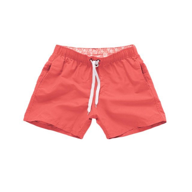 XZNGL Men's Quick Dry Beach Pants Plain Three Quarter Pants Loose Swim Shorts Workout