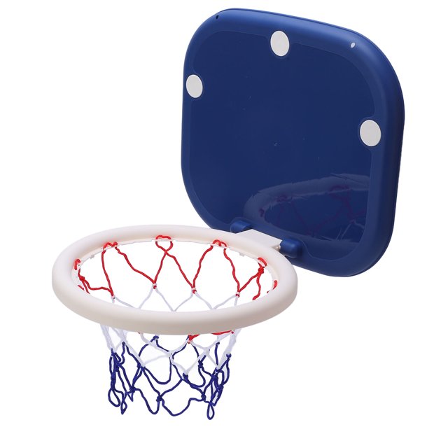 Indoor Basketball Hoop, Door Basketball Board Net Foldable Small Educational For Toddler Blue