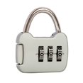 thumbnail image 1 of Guardoinrt Mini 3 Digit Combination Password Lock Alloy Security Lock Suitcase Luggage Coded Lock Cabinet Locker Padlock, 1 of 7