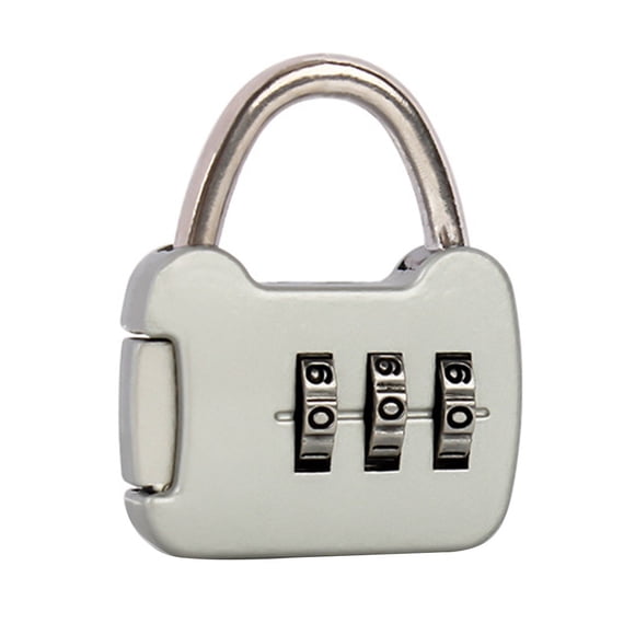 Guardoinrt Mini 3 Digit Combination Password Lock Alloy Security Lock Suitcase Luggage Coded Lock Cabinet Locker Padlock