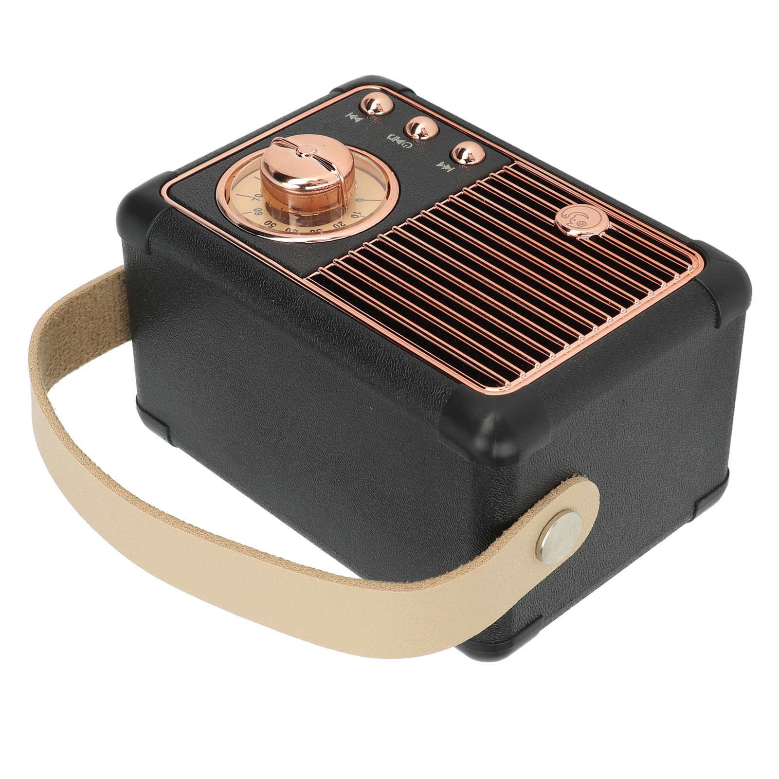 Portable Bluetooth Speaker,Retro Bluetooth Speaker Vintage Mini Retro Wireless Speaker Old Fashion Style Bluetooth Speaker Extended Durability