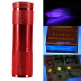 thumbnail image 1 of UV Flashlight,4.5V 9LED UV Flashlight Jade Appraisal Flashlight LEDUV Flashlight Sturdy Construction, 1 of 7