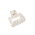 thumbnail image 1 of Hold Hair Claw Claw Hair Clip Medium Hair Claw Clip Hair Clamp Medium Hair Claw Clips Hair Styling Accessories Rectangle Claw Clips For Women GirlsTransparent, 1 of 1