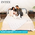 thumbnail image 3 of Intex Dura-Beam Deluxe Ultra Plush Headboard Queen Mattress with Built-In Pump, 3 of 7