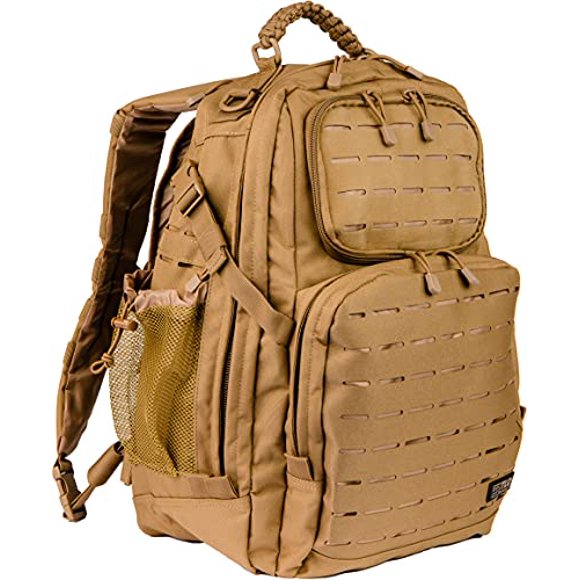 TLO Outdoors TacPack24L Tactical Backpack - Water Resistant 24 Liter Capacity Daypack, Rucksack, Gear Bag, Laptop Bag