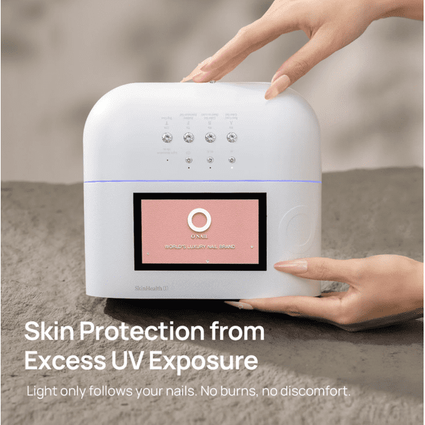 ONail - AI Technology Corded Nail Lamp (White) + Free Gen'C Béauty