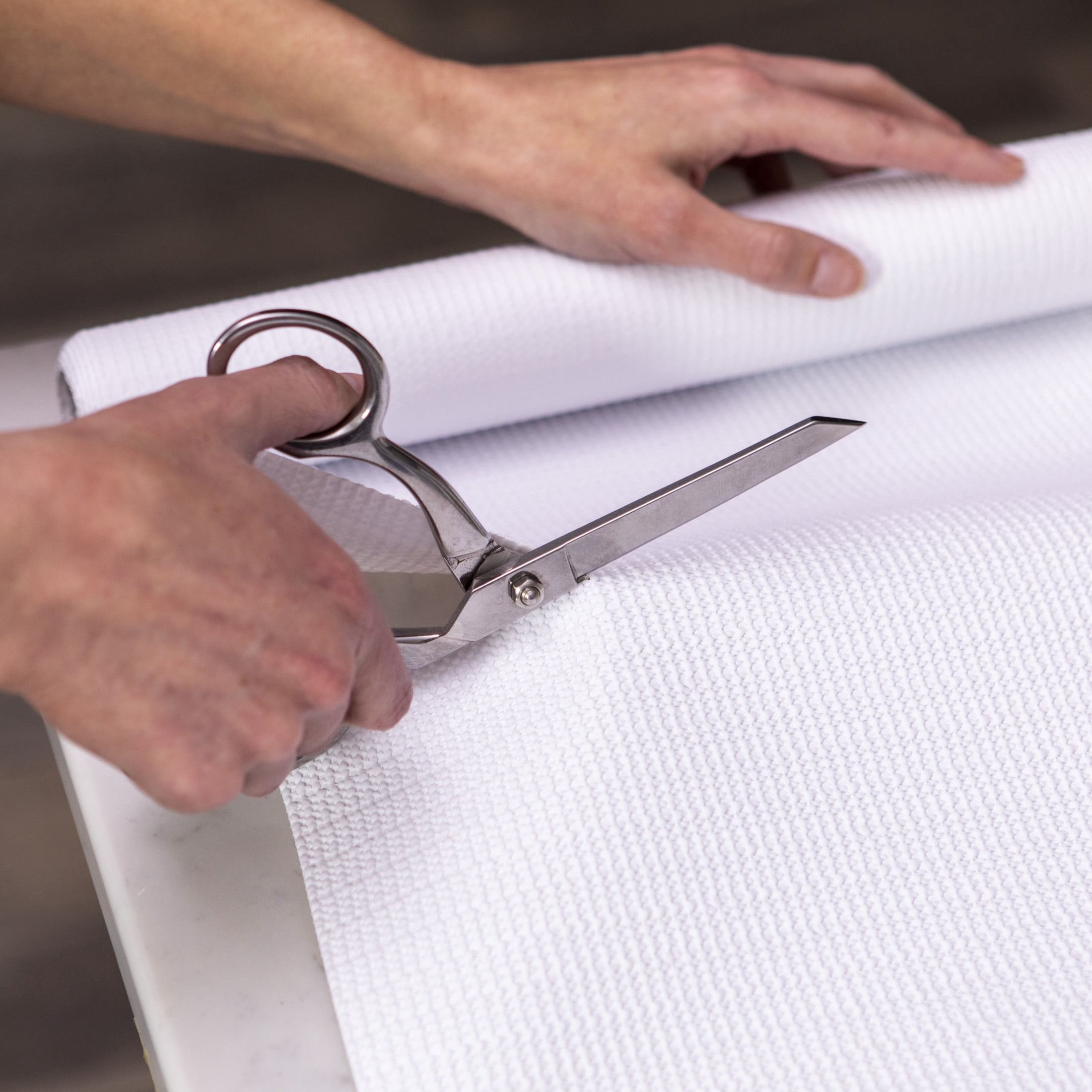 Smooth Top® EasyLiner® Brand Shelf Liner - Grey Subtle, 12 in. x 10 ft.