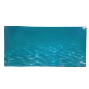 Fish Tank Background Sticker, Aquarium Poster Odorless Self Adhesive  Free  For Glass Tank 91x50cm
