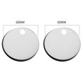 thumbnail image 1 of 45/50/55/60/65mm Stainless Steel Top Fix Toilet For Seat Hinge Fixing Cover, 1 of 4