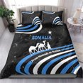 thumbnail image 3 of Somalia Bedding Set with From Nomads to Nation Camel Galaxy Flag Spirit TS04, 3 of 7