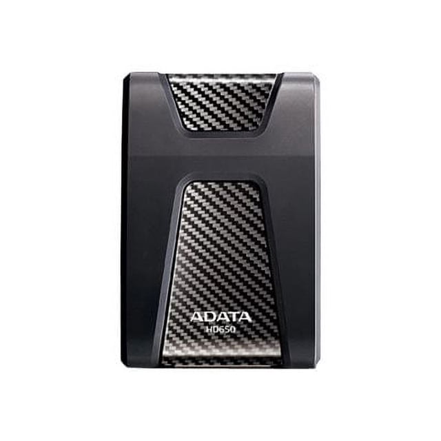 ADATA DashDrive Durable HD650 - Hard drive - 2 TB - external (portable) - 2.5" - USB 3.0 - black