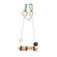 thumbnail image 4 of Swing Hanging Toy, Relieve Bird Boredom Bite Resistant Rattan Ball  Perch Swing  For  For Playing, 4 of 8