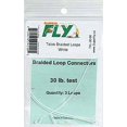thumbnail image 2 of Superfly TBL-30-00 Braided Leader Loop Connectors White (034519), 2 of 2