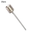 thumbnail image 1 of CNKOO 20 Pcs Sports Inflating Needle Pin Nozzle Football Basketball Ball Air Pump, 1 of 7