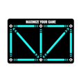 thumbnail image 2 of LINMOUA Football Footstep Training Mat，Dribble Silent Auxiliary Props，Soccer Trainer， Wear Resistant Dribble Control Soccer Training Aid Mat， Auxiliary Prop, 2 of 7