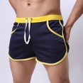 thumbnail image 2 of Men's Athletic Shorts Summer Drawstring Quick Dry Lightweight Running Workout Gym Beach Lounge Shorts with Pockets, 2 of 7