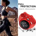 thumbnail image 4 of KOMI Compatible with Google Pixel Watch 2/Pixel Watch Screen Protector Case Frosted Matte Soft TPU Cover Full Protective Case Built-in HD Screen Film Accessories(Red,Pixel Watch1/2), 4 of 5