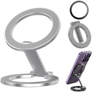Magnetic Phone Stand , Compatible with MagSafe Phone Stand Holder for Desk, Multi-functional Foldable, Double-sided Magnetic Cell phone Stand, for iPhone 16 15 14 13 12 Pro Max